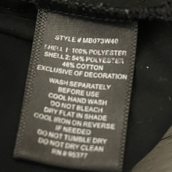 Sanctuary black grey and gold top sz L - Picture 5 of 5